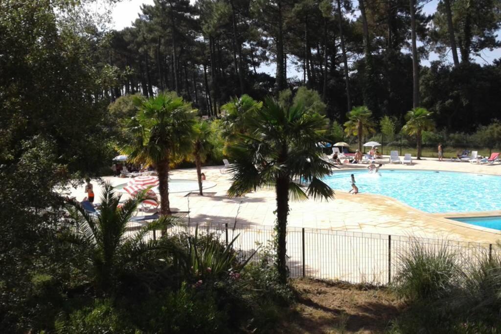 T2 Antigua Ondres Plage Avec Piscine Et Tennis Exterior photo
