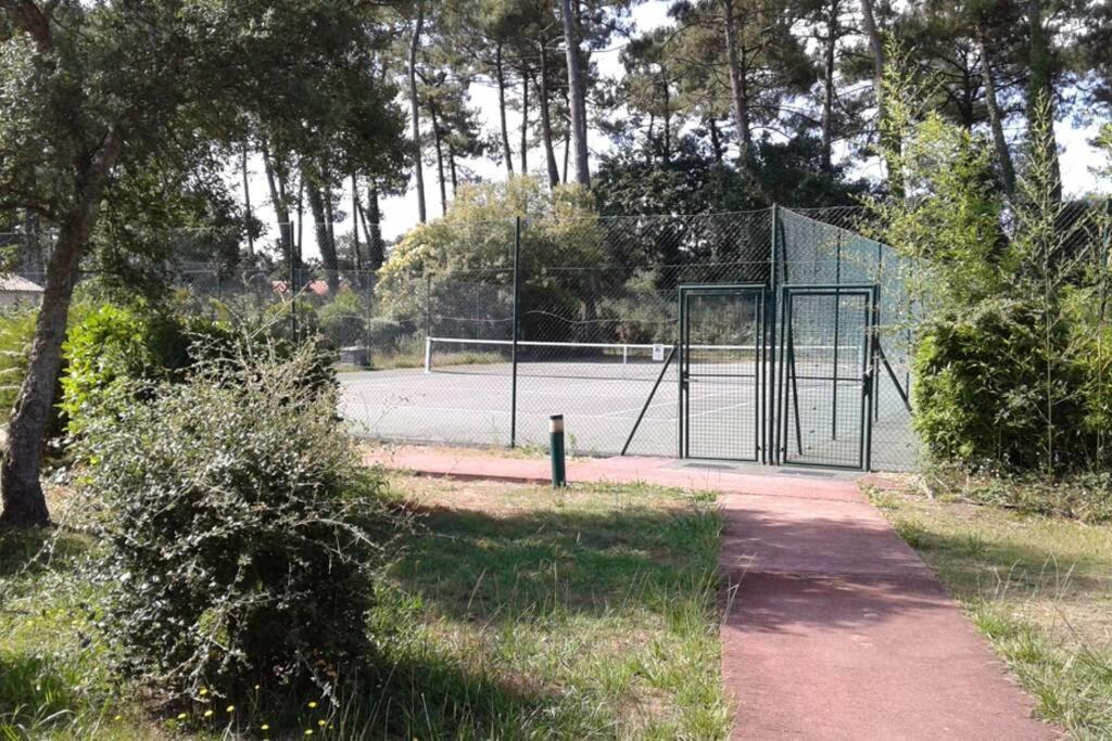 T2 Antigua Ondres Plage Avec Piscine Et Tennis Exterior photo