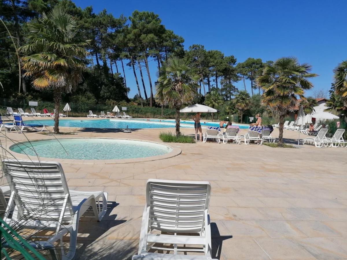 T2 Antigua Ondres Plage Avec Piscine Et Tennis Exterior photo